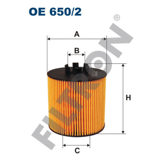 FILTRON OE650/2 YAĞ FİLTRESİ