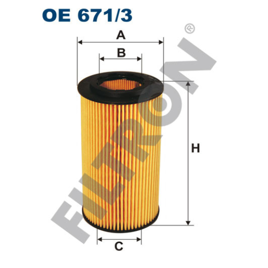 FILTRON OE671/3 YAĞ FİLTRESİ